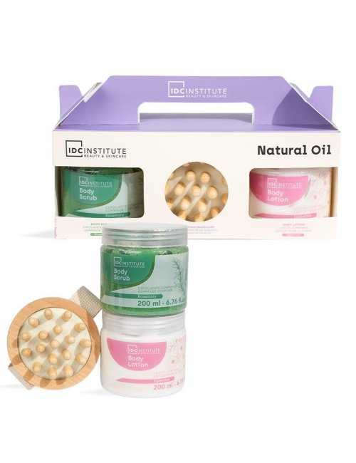 Coffret massage à domicile Natural Oil - IDC Institute - Grossiste Parfum Générique