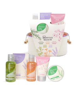 Coffret spa boîte métal Natural Oil - IDC Institute - Grossiste Parfum Générique
