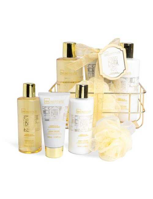 Coffret plateau bain Scented Bath Gold réf. 42256 - IDC Institute - Grossiste Parfum Générique