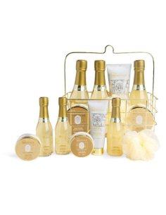 Coffret panier métal Scented Bath Gold réf. 42286 - IDC Institute - Grossiste Parfum Générique