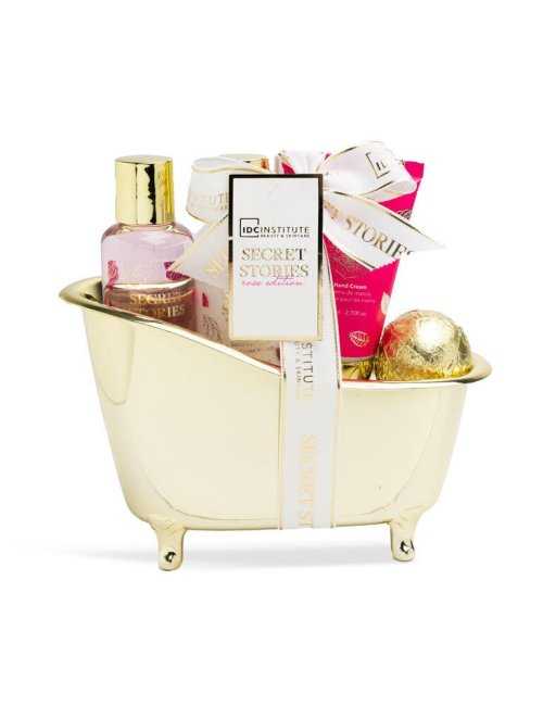 Coffret baignoire Secret Stories 4 soins - IDC Institute - photo 2 - coffrets en gros