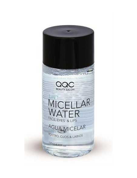 grossiste_beauté_maquillage - EAU MICELLAIRE 125ML (IDC INSTITUTE) -SALON DE BEAUTE - EAU MICELLAIRE 3 EN 1 POUR VISAGE 