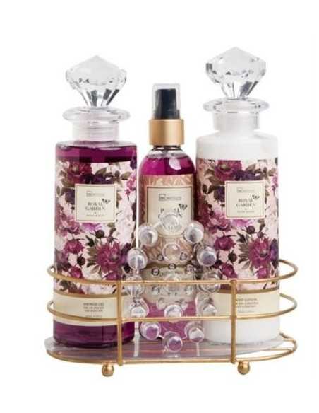 grossiste_beauté_maquillage - LOT DE 6 BOX ROYAL GARDEN 3 PIECES "IRON PACK"(IDC INSTITUTE) -Accueil - BOX ROYAL GARDEN "I
