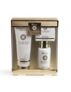 grossiste_beauté_maquillage - LOT DE 6 SET DE BAIN GOLD 3 PIECES (IDC INSTITUTE) -Accueil - LOT DE 6 SET DE BAIN GOLD 3 PIECES