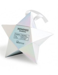 grossiste_beauté_maquillage - LOT DE 24 MEMPHIS HOLOGRAPHIC BOULES DE BAIN EFERVESSANTES IDC INSTITUTE -SELS DE BAIN - MEMPHIS