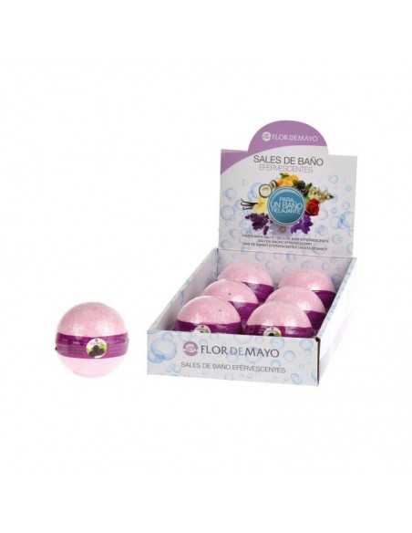grossiste_beauté_maquillage - LOT DE 18 BOULES DE BAINS DEPURATIVE A LA MURE FLOR DE MAYO -SELS DE BAIN - BOULES DE BAINS DEPU