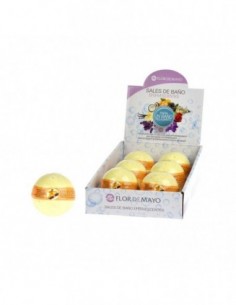 grossiste_beauté_maquillage - LOT DE 18 BOULES DE BAINS REVITALISANT VANILLE FLOR DE MAYO -SELS DE BAIN - BOULES DE BAINS REVIT