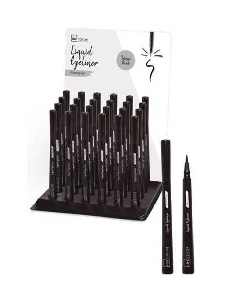 grossiste-cosmetique-LOT DE 24 EYELINER LIQUIDE WATERPROOF IDC