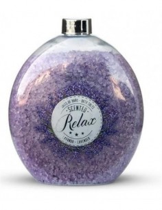 grossiste_beauté_maquillage - LOT DE 12 SCENTED RELAX SELS DE BAIN LAVANDE IDC INSTITUTE -SELS DE BAIN - SCENTED RELAX SELS DE