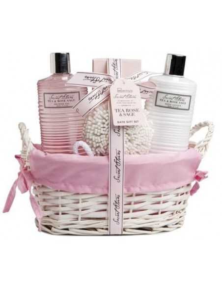 grossiste_beauté_maquillage - LOT DE 6 SECRET STORIES 4 PIECES BASKET (IDC INSTITUTE) -Accueil - COFFRET BEAUTE SECRET STORIES
