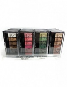 PACK DE 24 OMBRE A PAUPIERES 4 MODELES 6 COULEURS 2
