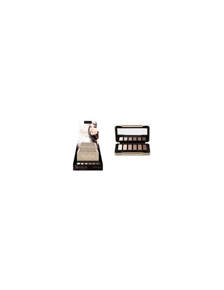 NUDES COMPACT CASE 6 COLORS MAGIC STUDIO X 6 unités