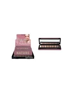 NATURE 12 COLOR EYESHADOW MAGIC STUDIO X 6 unités