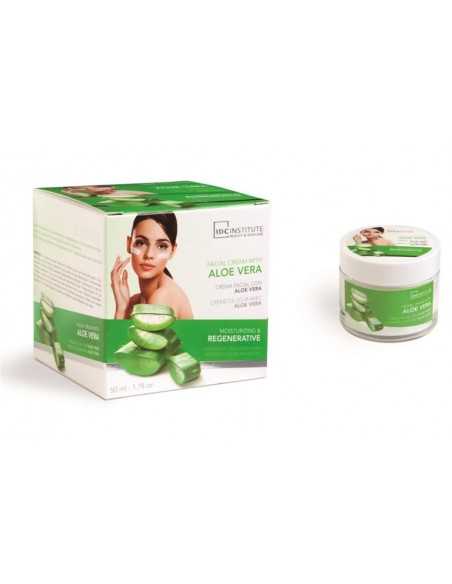 Grossiste CRÈME POUR VISAGE ALOE VERA 50ML - IDC INSTITUTE