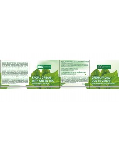 Grossiste CRÈME POUR VISAGE ANTI-AGE AU Thé Vert 50ML - IDC 2