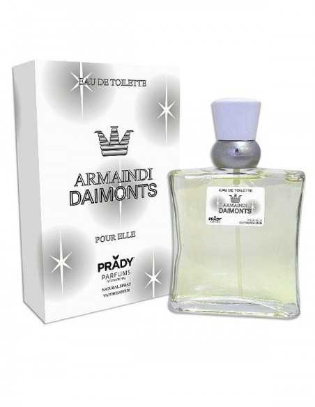 grossiste prady parfum - ARMAINDI DIAMONTS POUR ELLE DE PRADY - EDT 100 ML (Parfum Générique prady) - PARFUM PRADY -. PRADY PAR