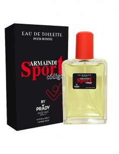 grossiste prady parfum - ARMAND CODIGO SPORT DE PRADY POUR HOMME - EDT 100 ML (Parfum Générique prady) - POUR HOMME -. PRADY PA