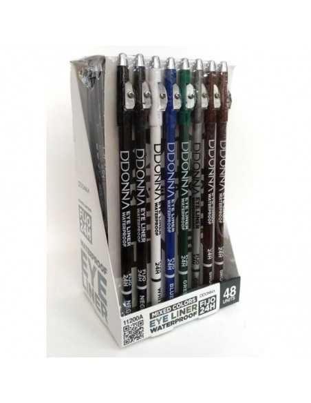 CRAYONS-D'DONNA- 11200A-7COULEURS-grossiste-maquillage