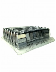 PACK DE 7 OMBRE A PAUPIERES 12 COULEURS NUANCES