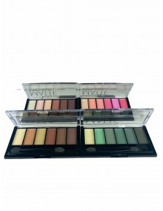 PACK DE 24 OMBRE A PAUPIERES 6 COULEURS 4 MODELES 2