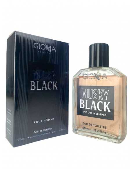 GIOMA-MUSKY BLACK-95ml,by grossiste parfum générique