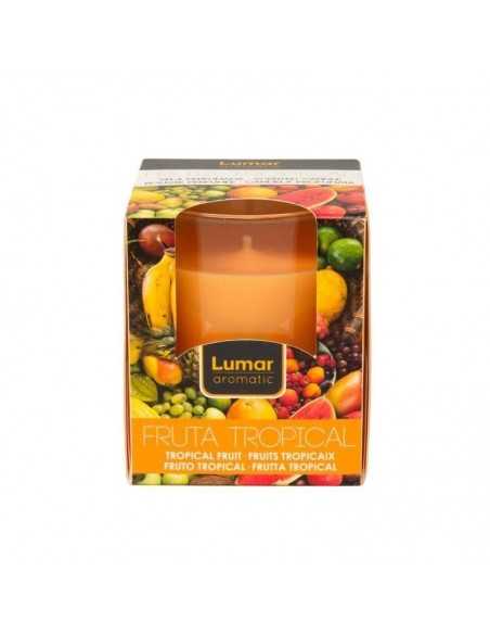 BOUGIE-LUMAR-FRUITS TROPICAUX,by grossiste parfum générique