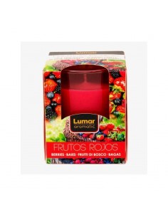 BOUGIE-LUMAR-FRUITS ROUGES,by grossiste parfum générique