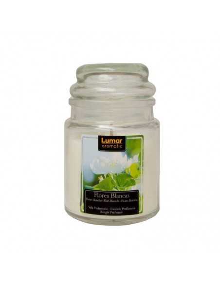 BOUGIE-LUMAR-FLEURES BLANCHES,by grossiste parfum générique