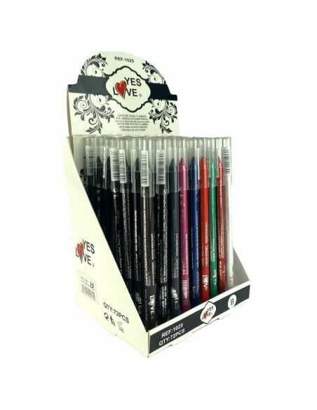 LEVRES-033/PACK-CRAYONS-1025-YESLOVE,by-grossiste-parfum-ambianc