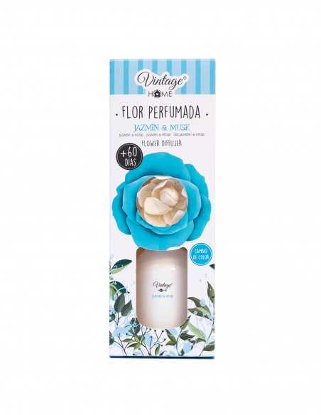 Vintage-Fleur Parfumée-Jazmin et