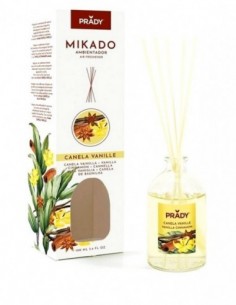 PRADY- x 12 MIKADO-Canelle / Vanille-grossiste-parfum-generique