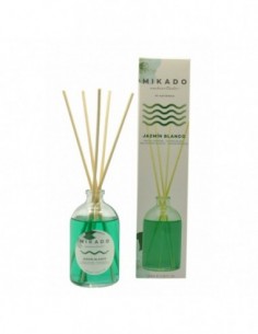 MIKADO- x 12 NATURMAIS JAZMIN BLANC-grossiste-parfum-ambiance