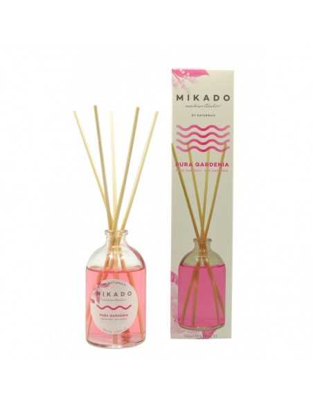 MIKADO- x 12 NATURMAIS PURE GARDENIA-grossiste-parfum-ambiance