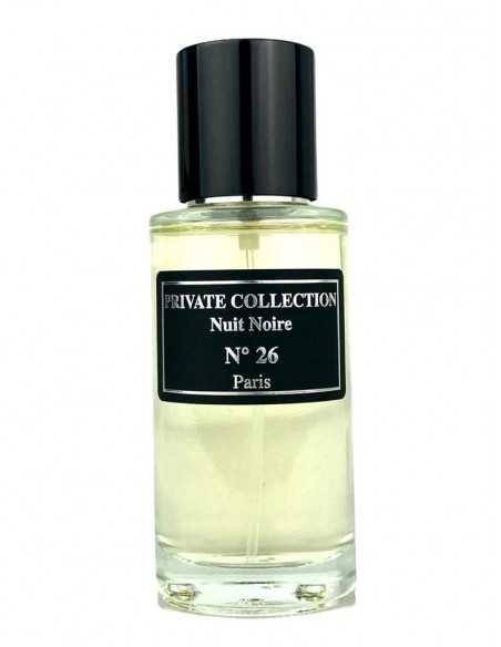 Pack de 10 Parfums "nuit noire" collection privée-grossiste