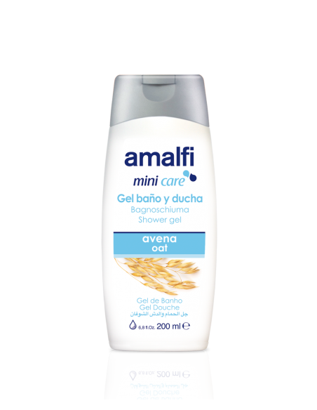 AMALFI-GEL DUCHA AVENA 200ML,grossiste-desodorisant-beauté-romar