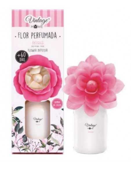 Vintage X6-Fleur Parfumée-ROSES,grossiste-Vintage-parfum