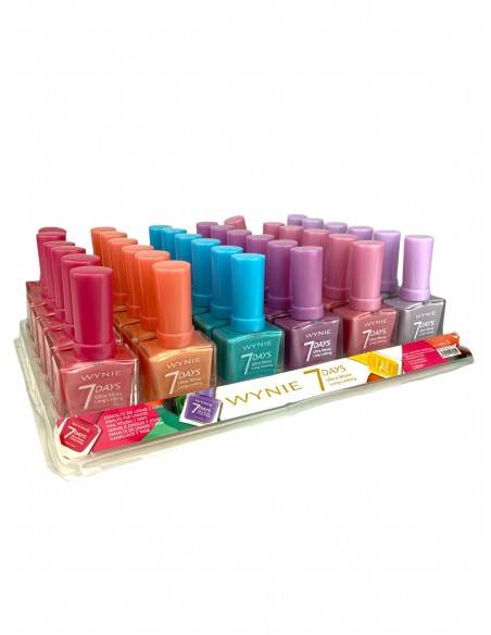 Pack de 36 Vernis à ongles "Brillants" 7 Jours - Wynie