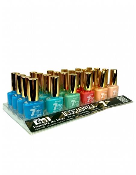 PACK DE 24 VERNIS A ONGLES MATTE SAISON ÉTÉ - LETICIA WELL
