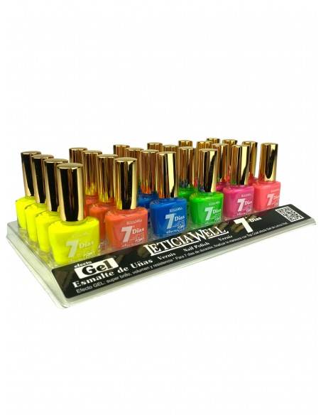 PACK DE 24 VERNIS A ONGLES MATTE PRINTANIÈRES - LETICIA WELL
