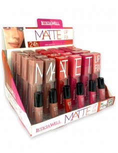 PACK DE 24 LIPSTICK LIQUIDE "MATTE" - LETICIA WELL