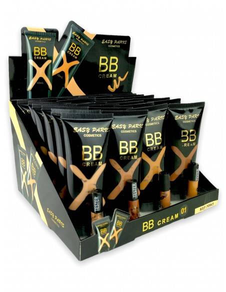 LOT DE 24 FOND DE TEINT FLUIDE BB CREAM "EASY PARIS"