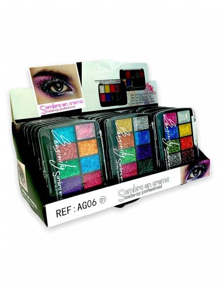 24 Palettes d'OMBRE A PAUPIERES - Sensinity
