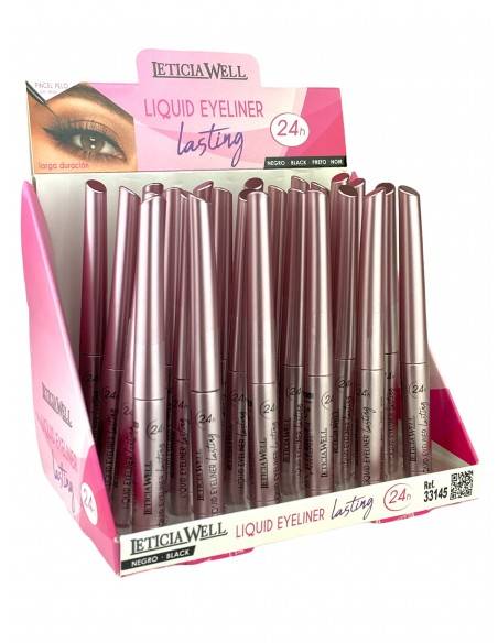 PACK DE 24 EYELINERS "LONGUE DURÉE" - LETICIA WELL