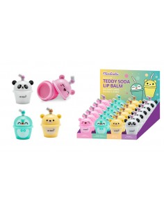 LOT DE 24 TEDDY SODA LIP BALM (1,49€ unité) - MARTINELIA