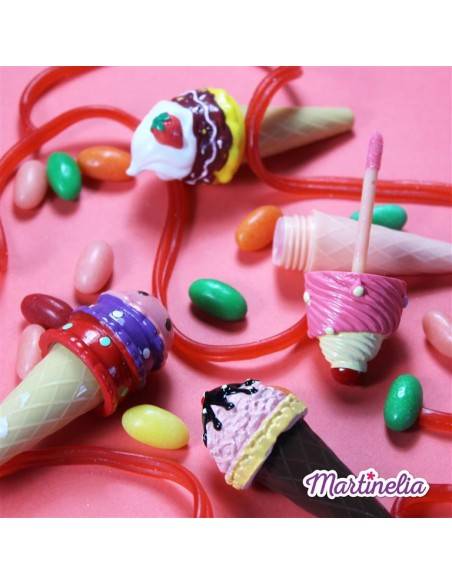 PACK DE 24 LIP BALM YUMMY ICE CREAM (1,38€ U) - MARTINELIA