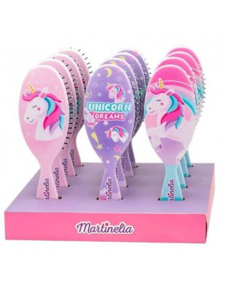 PACK DE 12 BROSSE À CHEVEUX MAGIQUE - MARTINELIA