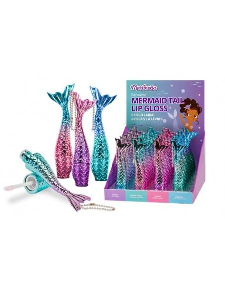 PACK DE 24 LIPGLOSS MERMAID TALE - MARTINELIA