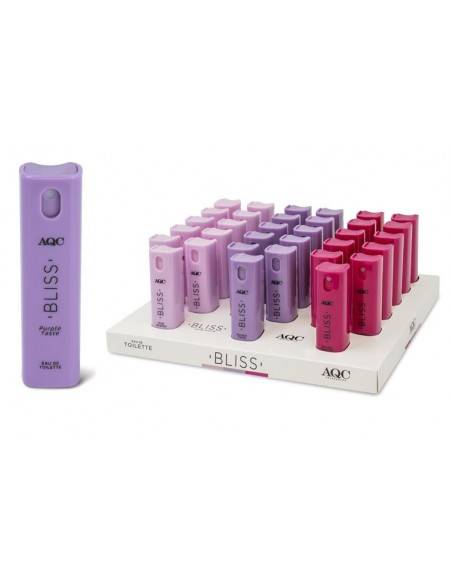 PACK DE 24 PARFUMS BLISS RECHARGEABLES 10ML - AQC FRAGANCES