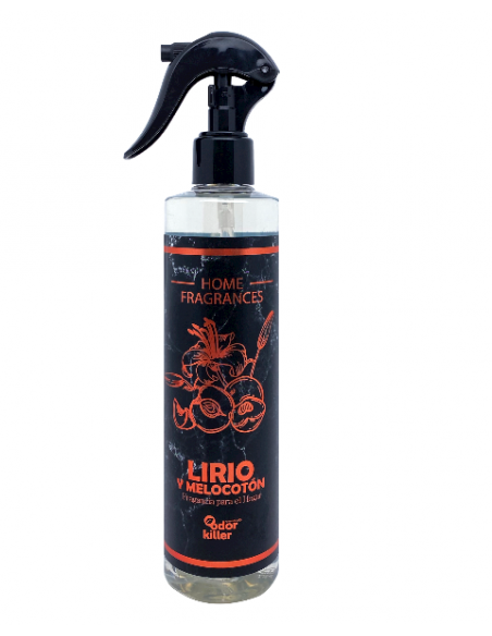 ODOR-SPRAY-FLEUR LIS + PÊCHE-parfum-ambiance-maison